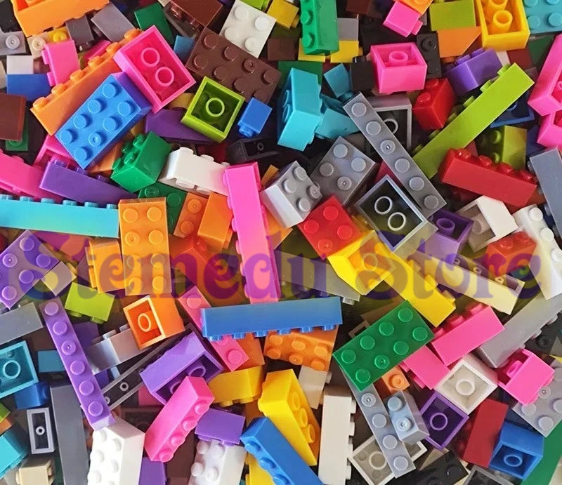 125/250g Building Blocks Bulk Lot Pack Sorted By Color Bricks Block Plate Small Particles Bulk Compatible LeDUO