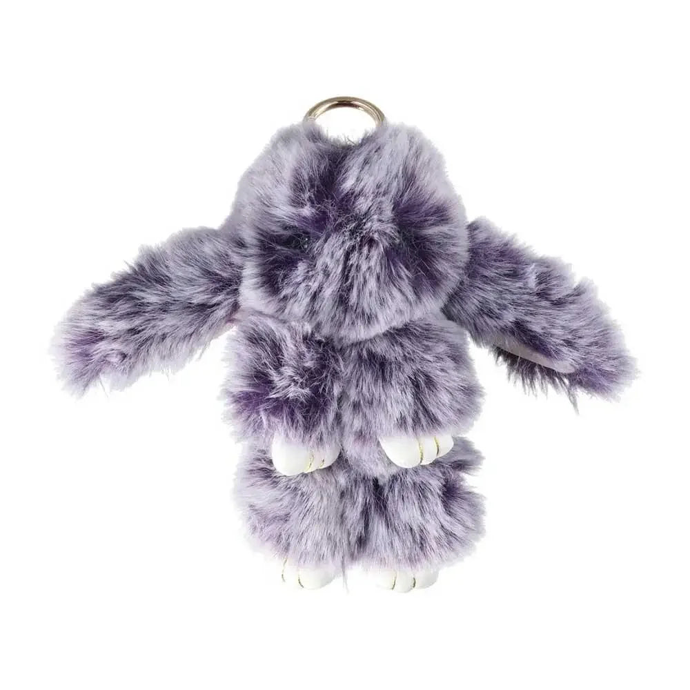 Pendant Plush Toy Bags Pendant Jewelry Ornament Fluffy Toy Doll Plush Bunny Keyring Plush Bunny Keychain Rabbit Fur Keychain