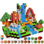 Sensory Montessori Stacking Cubes Construction Set Magnetic Building Blocks Magnet Cube Mine Set Toys Birthday Gift