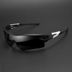 New UV400 Protective Sports Eyewear - Lightweight Full-Cover Lens, Unisex Wrap-Around for Cycling, Hiking & Daily Use