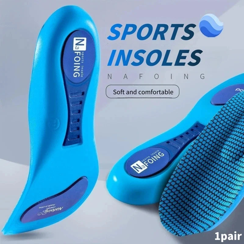 Arch Support Feet Orthopedic Shoes Insole Plantar Fasciitis Insoles for Men Women Shock Absorbing Non Slip Sports Insoles