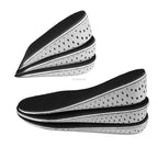 1Pair EVA Shock Absorbing Height Increase Insoles Casual Sports Shoes Insole for Feet Shoe Pads 2.3/3.3/4.3cm Growing Shoe Sole