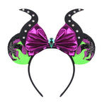 Nieuwste Mickey Mouse Oren Hoofdband Kid Adult Festival Party Pailletten Strik Haarband Vrouwen Baby Girl Party Haar Accessories