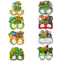 Plants vs. Zombies themed party decoration creativity, funny photography props, paper glasses set