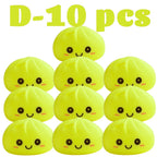 Simulation Dumplin Toy Night Light Soft Dumplings Soft Cute Steamer Birthday Gift Prank Props Colorful Dumping Toy Squishy Gifts