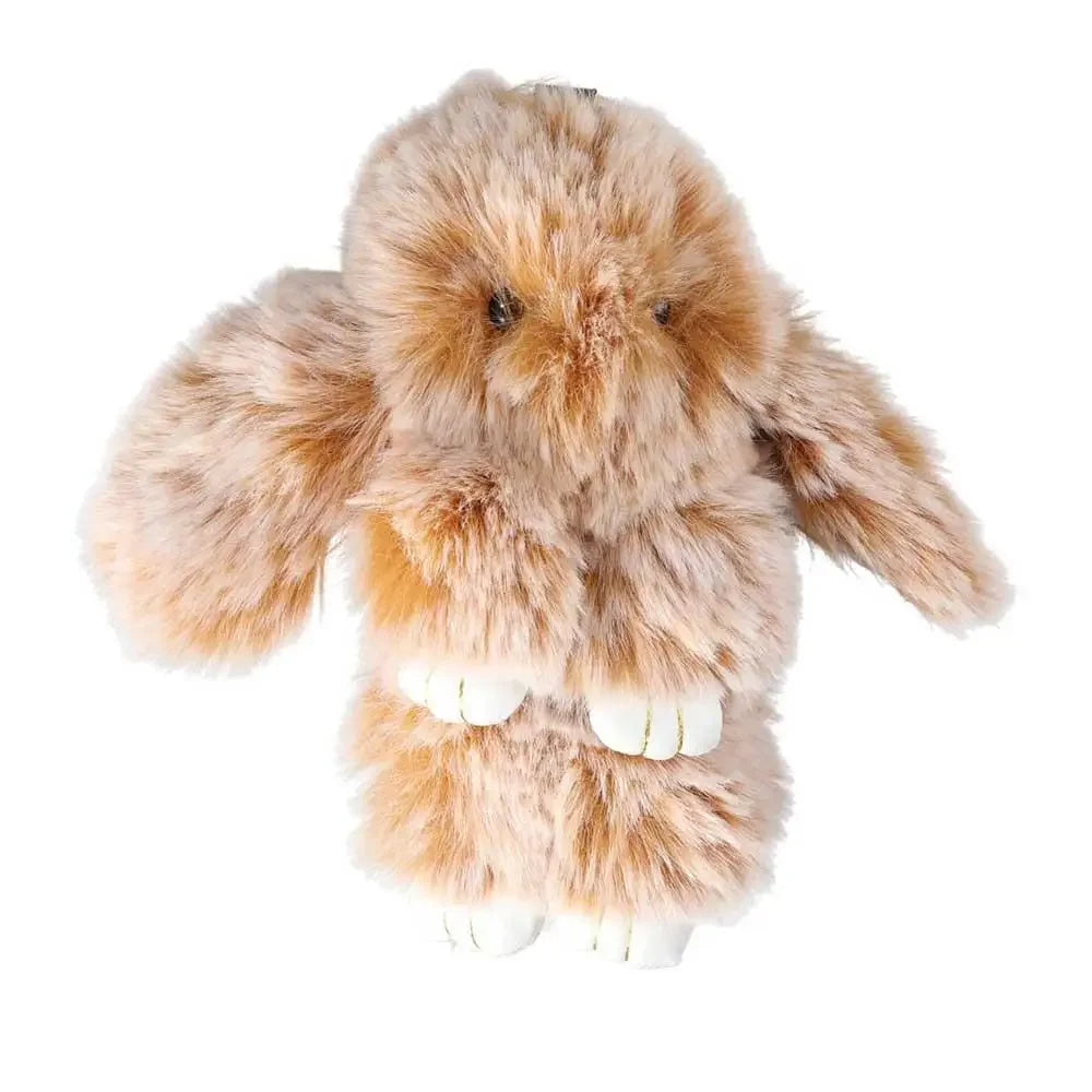 Pendant Plush Toy Bags Pendant Jewelry Ornament Fluffy Toy Doll Plush Bunny Keyring Plush Bunny Keychain Rabbit Fur Keychain