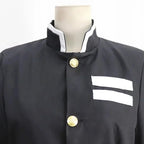 New Halloween Anime Cosplay Costume Top Jacket Pants Black Team Uniform Unisex Halloween Clothes