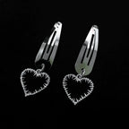 Ethnic style retro cool feeling cool and agile tassel hair clip BB clip with broken hair clip in front of the forehead, side cli