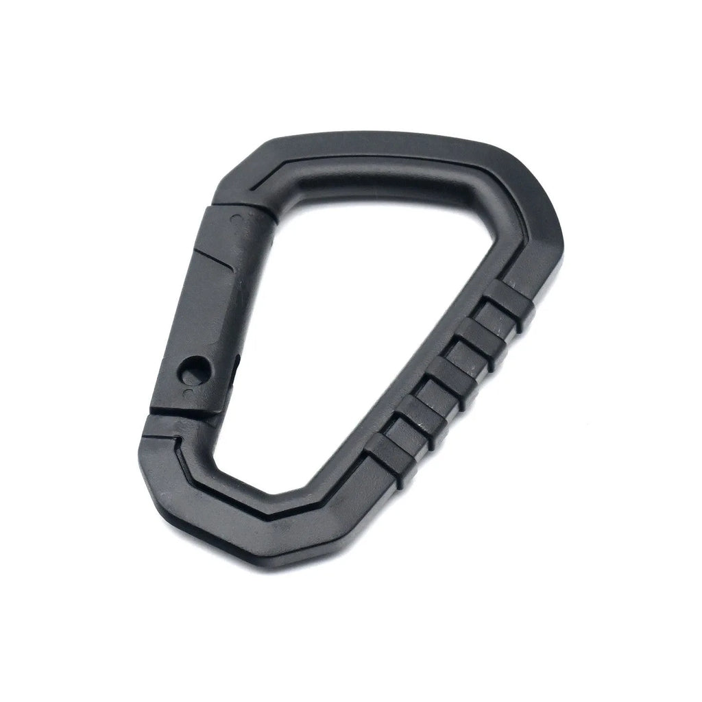 Tactical Carabiner Molle Clip Plastic Buckle ITW Keychain D-Ring Hard Hook Spring Snap EDC Gear Camping Hiking Outdoor Tools