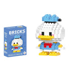 Disney 214 style Winnie LinaBell StellaLou Building Blocks Princess Cartoon Figrues Bricks Children's Assembly Toys Model Gift