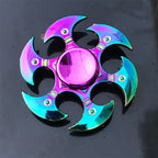 New Metal Rainbow Fidget Spinner Gradient Color R188 Mute Bearing EDC Hand Spinner Fingertip Gyro Anti-Anxiety Adult Toys Gifts