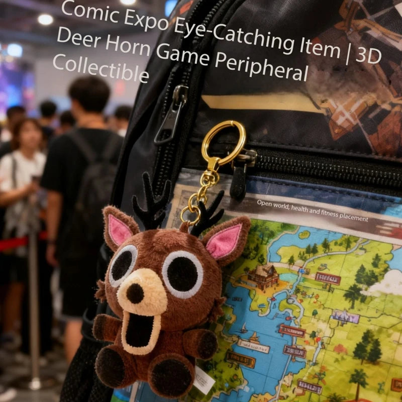 Hot 99 Nights In The Forest Deer Plush Toys Plush Keychain Accessoriesfor Backpack Cosplay Fans Birthday Gifts Halloween Gift