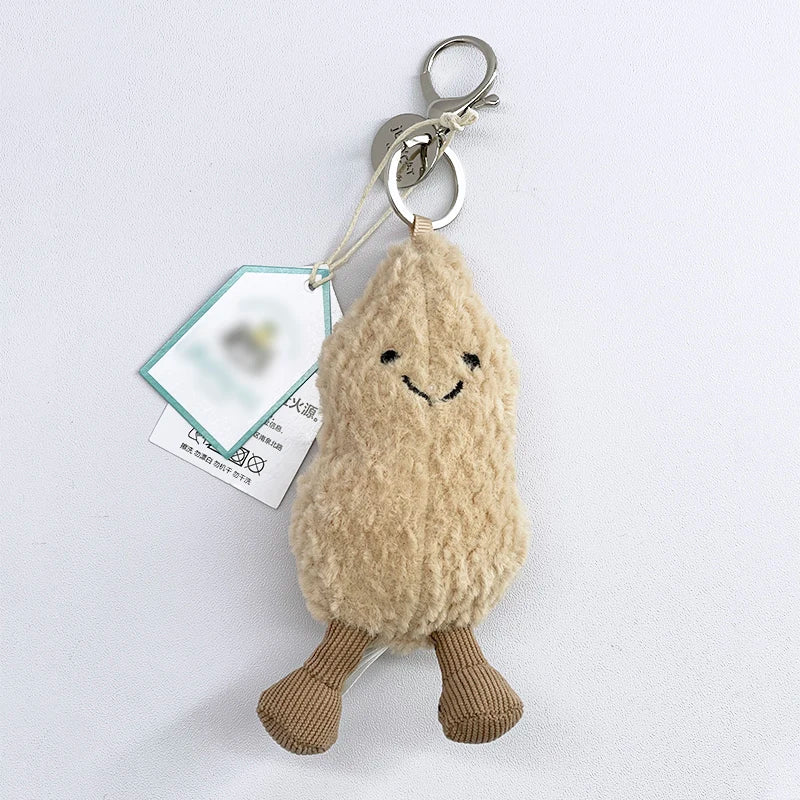 JC Golf ball plush keychain, grape keychain, jellyfish plush toy, hippopotamus, and plush elephant JC bag keychain