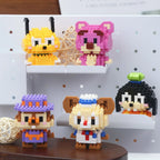 Disney Stitch Building Blocks Anime Kawaii Cartoon mini Action Children's Figures Blocks Bricks Assemble DIY Toys Gift for Kids