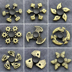 New Bronze Metal Alloy Fidget Spinner R188 Mute Bearing Hand Spinner Fingertip Gyro Stress Relief Toys Gifts