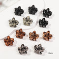 Mini Flower Hair Claw Clips Pack for Women & Girls