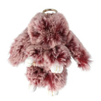 Pendant Plush Toy Bags Pendant Jewelry Ornament Fluffy Toy Doll Plush Bunny Keyring Plush Bunny Keychain Rabbit Fur Keychain