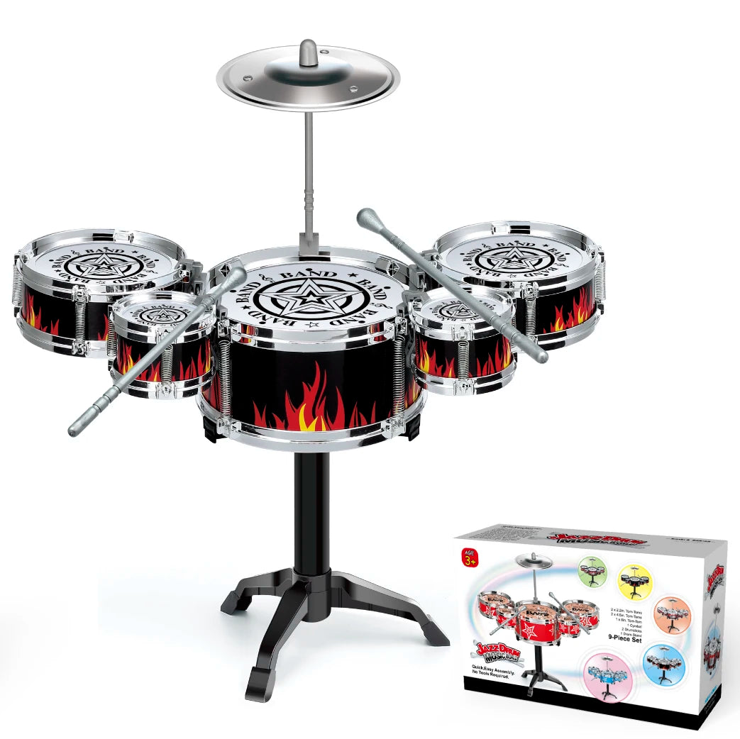 Drums, jazz drums, music enlightenment for children and babies, toys, imitation Musical Instruments, beginners practicing Musica