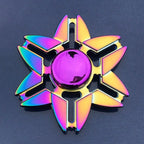 Dragon Wings Hand Spinner Alloy Low Noise Metal Rainbow Finger Spinner Anti-Anxiety High Speed Fingertip Gyro Birthday Gift