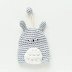 Cute Animal Doll Crochet Keychains For Keys Storage Funny Puppy Series Knitted Bag For Car Keys Holder Keyrings Custom Wholesale