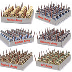 40/set World War II military building blocks National army soldier Character weapon assembly building block Children's toy gifts
