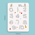 Magical Montessori Tracing Workbook Reusable Pen Control and Tracing Book for Kids Calligraphy and Drawing Educational Toys