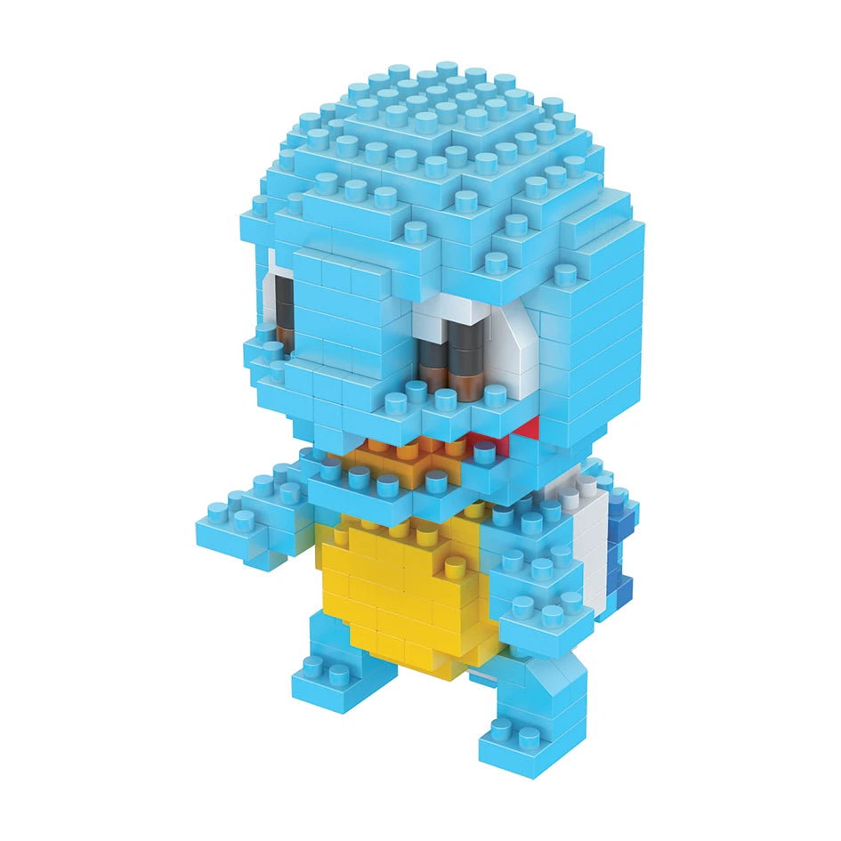 75 Style Pokemon Building Blocks Assembly Anime Picachu Charizard Doll Blastoise Bulbasaur Gengar Bricks Toy for Kid Gift