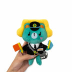 Thailand GMMTV CP Plush Keychain Cartoon Cute Filling PP Cotton Pendant JAIDEE BABII WIN ForceBook AouBoom Fans Birthday Gift
