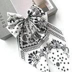 Women's Style Brown Cashew Flower Bow Hair Clip High-End and Elegant Hair Clip Shark Clip Fashion Headwear Girls Headdress