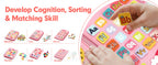 Toddler Montessori Busy Board Activities Education Toys Basic Dress Motor Skills Baby Travel Learning Toys For Christmas Gift