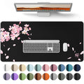 Mouse Pad Large Office Desk Mat ,Waterproof PU Leather Desktop Keyboard Desk Pad Gaming Mousepad Desk Writing Pad for home