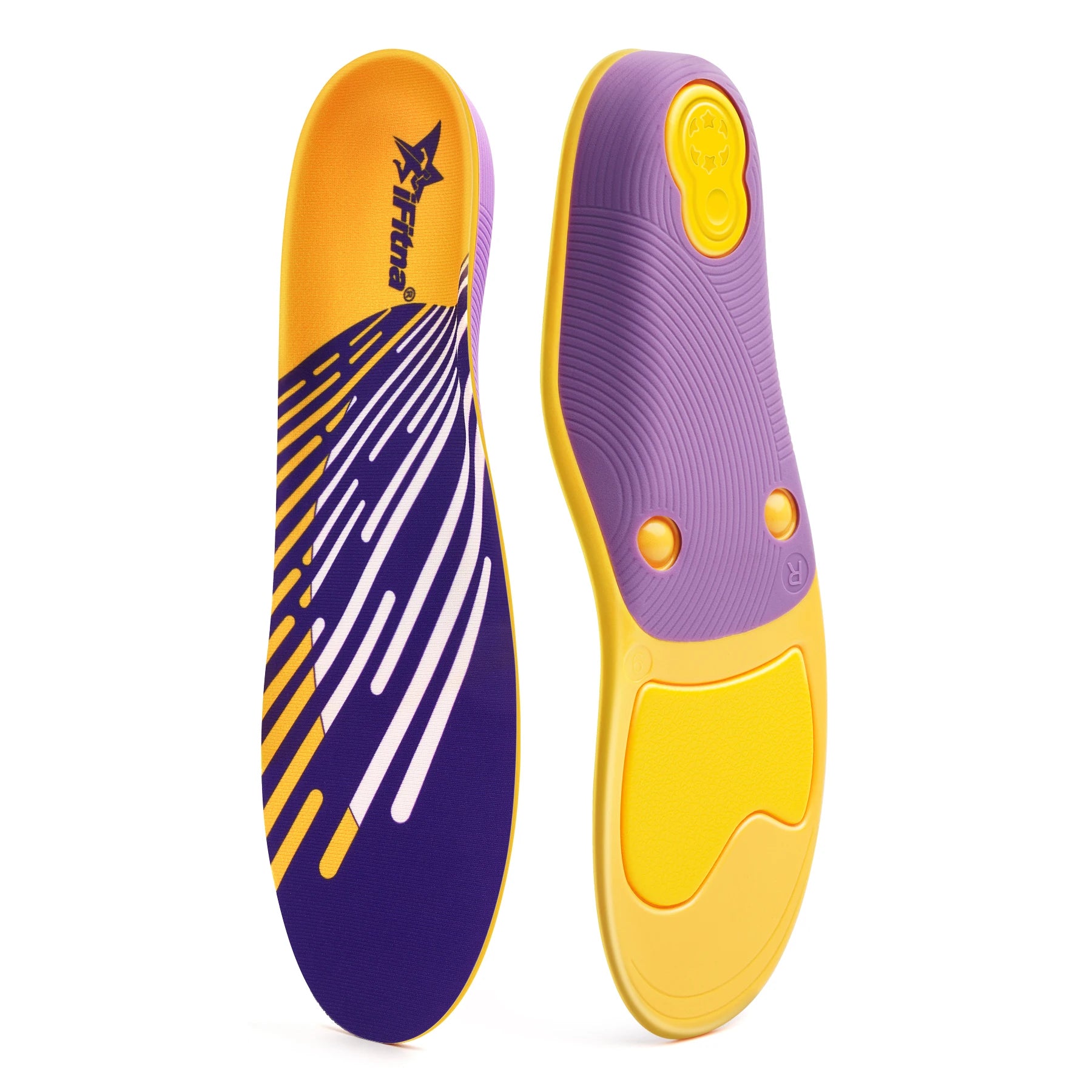 IFitna Plantar Fasciitis Relief Orthopedic Insole Flat Feet High Arch Support Metatarsal Pain Insert Men Wome Standing All Day