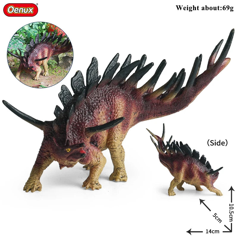 Oenux Jurassic Dinosaurs Indominus Rex Mosasaurus Saichania Dilophosauridae Spinosaurus Model Action Figures Collection Kid Toy