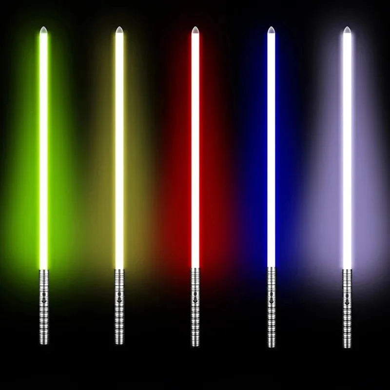 RGB Metal Laser Lightsaber Cosplay Light Saber Sword Sabre De Luz Kpop Lightstick Espada Rave Weapon Toys Flashing