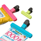 Portable Bag Clips Kitchen Storage Food Snack Seal Sealing Bag Clips Sealer Clamp Plastic Tool Kitchen Organization Accessories