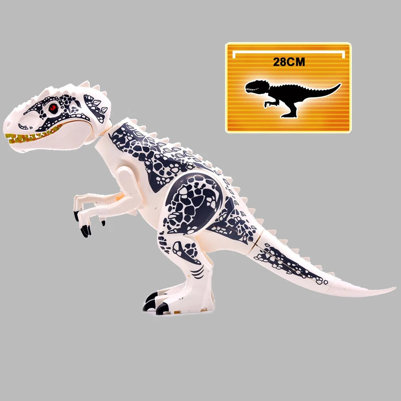 Brutal Raptor Building Jurassic Blocks World 2 MINI Dinosaur Figures Bricks Dino Toys For Children Dinosaurios Christmas