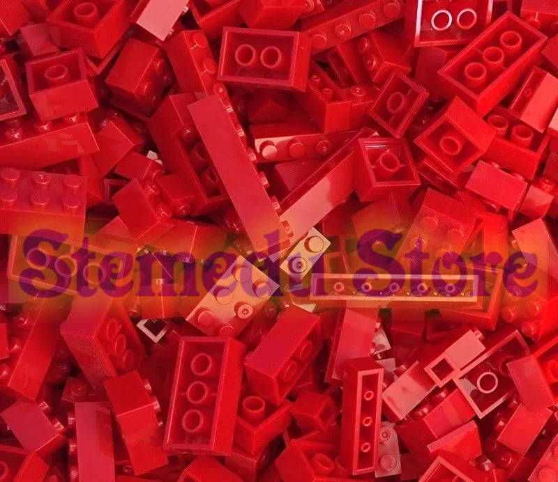 125/250g Building Blocks Bulk Lot Pack Sorted By Color Bricks Block Plate Small Particles Bulk Compatible LeDUO