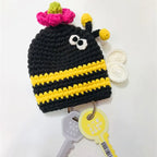 Cute Animal Doll Crochet Keychains For Keys Storage Funny Puppy Series Knitted Bag For Car Keys Holder Keyrings Custom Wholesale