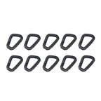 Tactical Carabiner Molle Clip Plastic Buckle ITW Keychain D-Ring Hard Hook Spring Snap EDC Gear Camping Hiking Outdoor Tools