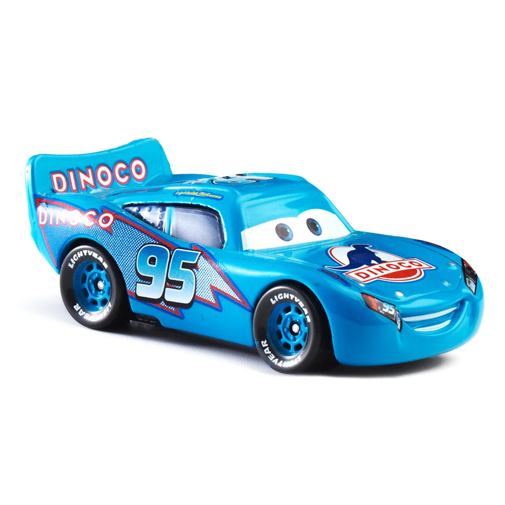 Children Car Toys Disney Pixar Cars Lightning McQueen Boost Wingo DJ Snot Rod 1:55 Diecast Metal Alloy Model Car Kid Gift