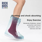ROCKBROS ROAD TO SKY Sport Socks Breathable MTB Road Cycling Socks High Elastic Shock Absorbing A Pair Bike Socks