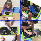 Erasable Doodle Book for KidsToddlers Toys Reusable Drawing Pads with 12 Watercolor Pens Preschool Toy Trip Writing Painting Set