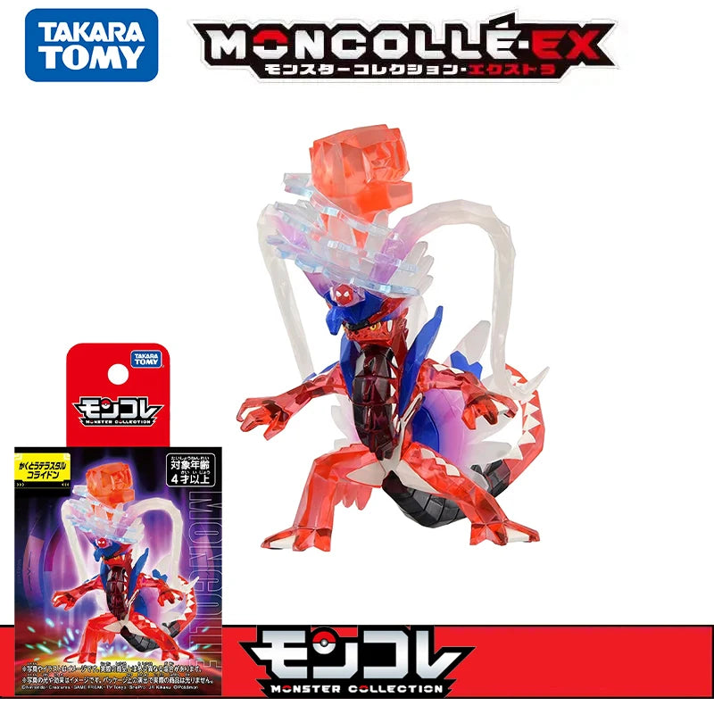 Original Pokemon Figures Shiny 50% Forme Zygarde Mega Rayquaza Terapagos Terastal Form Gigantamax Charizard ML Collection Model