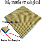 Baseplates 32x32 16x32 Dots Classic Base Plates MOC Bricks City Dimensions Building Blocks Figures Construction Toys