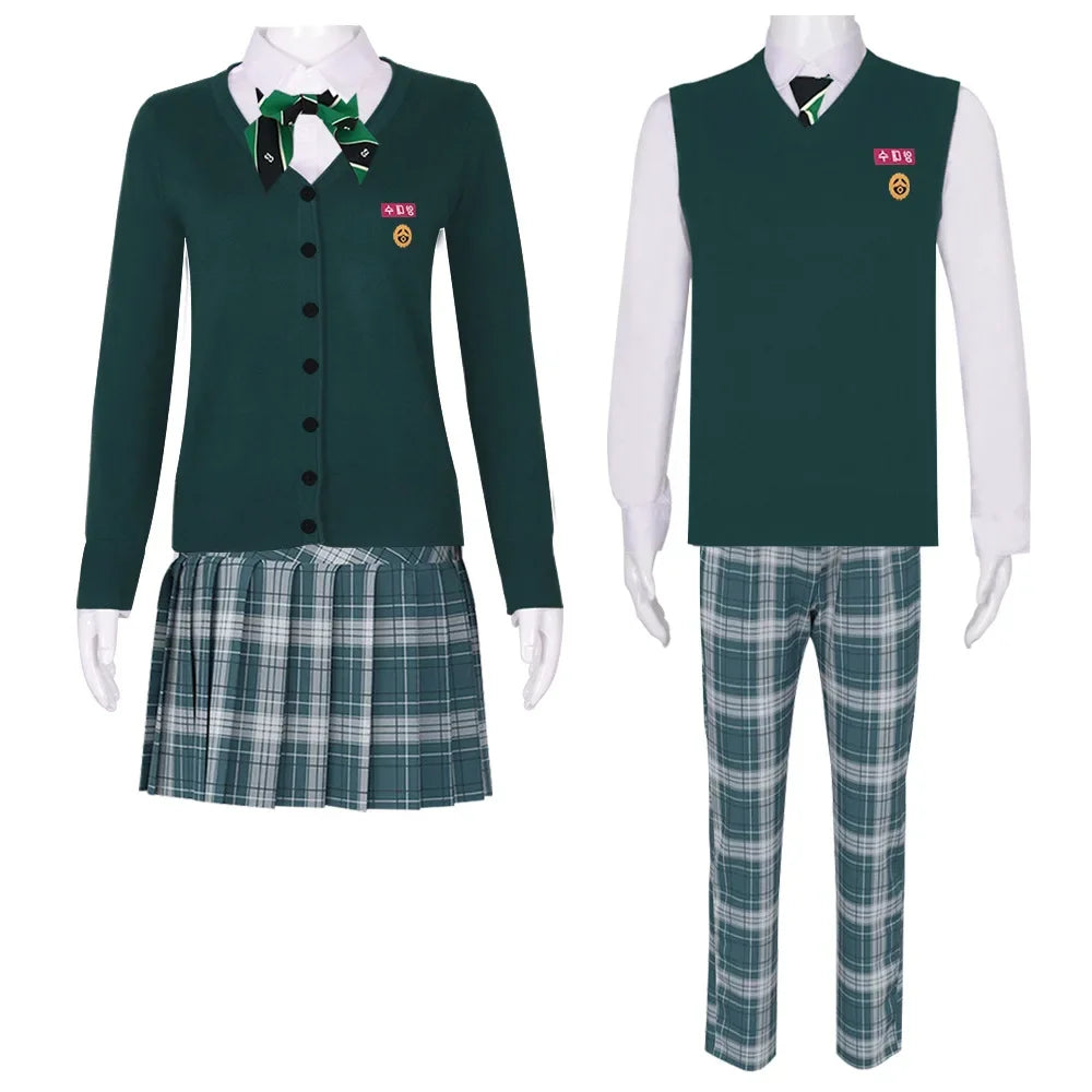 Anime Girl Cosplay Costume Roleplay Outfit Set