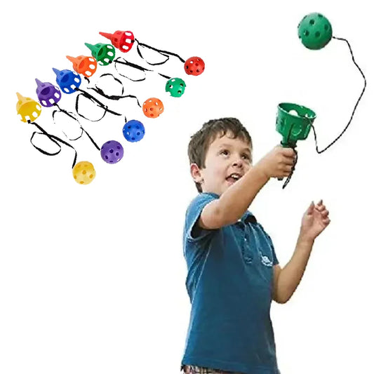 Kids Throw and Catch Ball Game Set Outdoor Toy