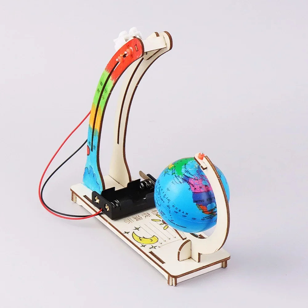STEM Science Experiment Kit Earth Day Night Cycle Simulation DIY Model Kids Age 8-12 School Project Educational Toy Gift