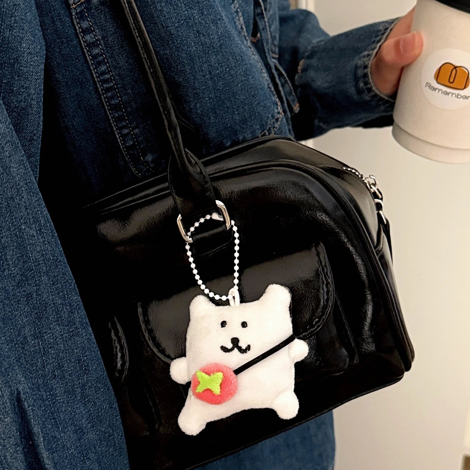 1/3 Pcs Cute Cartoon Puppy Doll Pendant Versatile Plush Doll Pendant Backpack Keychain Decorative Small Pendant