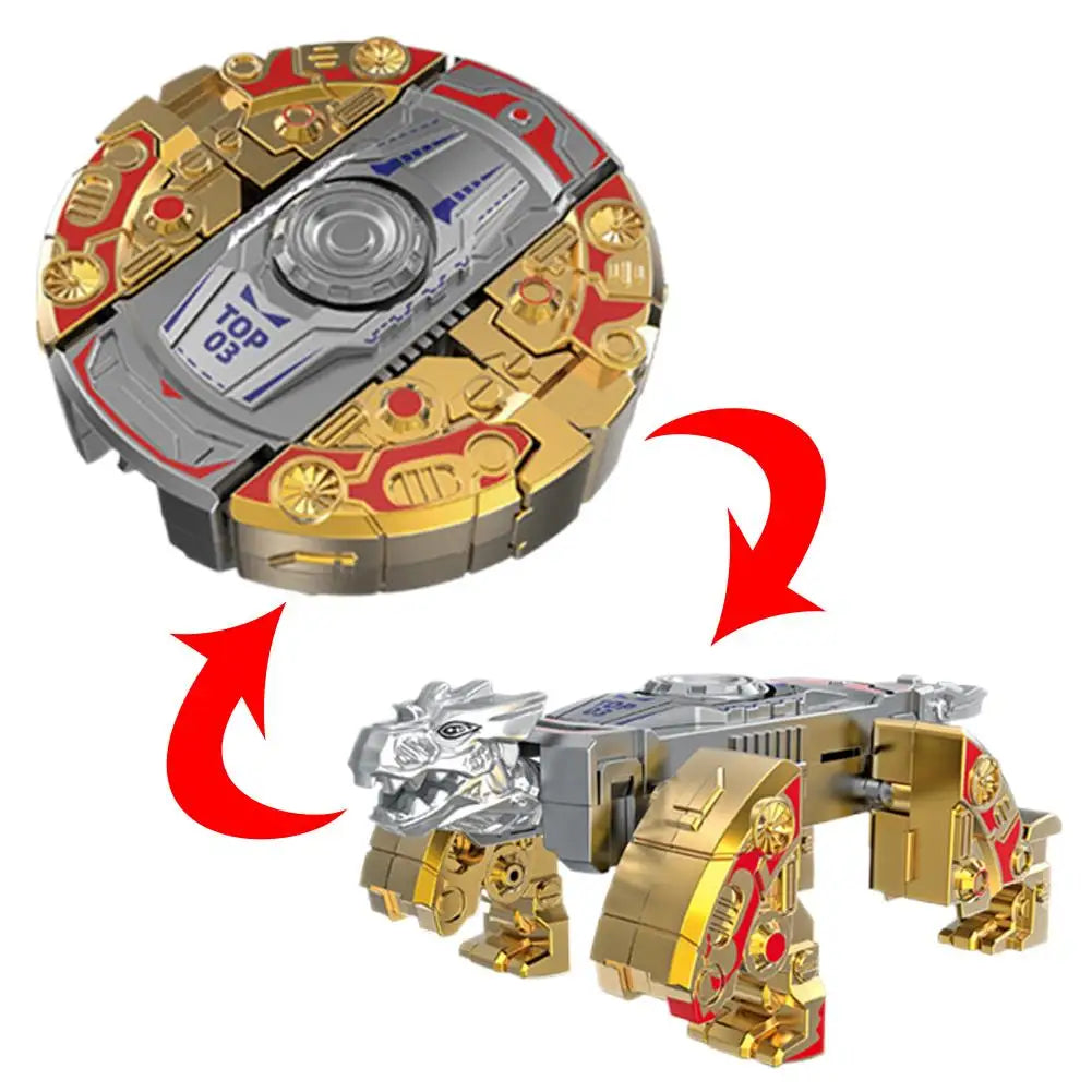 Creative Hand Spinner Toys Antistress Stress Relief Robot Transformation Fidget Spinner Adult Sensory Toys for Kids Gift