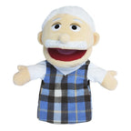 25cm Sweet Family Hand Puppet Dolls Early Education Learning Stuffed Plush Toys Cospaly Hand Finger Puppets for Children Gifts
